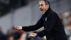Sarri returns for second spell in charge of Lazio