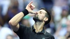 'Lucky' Djokovic to face Alcaraz after battling past Fritz