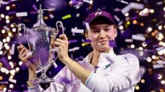 Rybakina upsets Sabalenka to claim record £4m prize