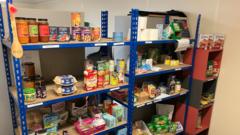 Food larders 'crucial' for struggling families