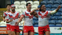 Saints move into top four by beating 12-man Giants