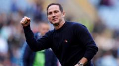 Lampard demands tunnel vision with record on line