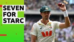 'Absolute clinic' - Starc rips through England