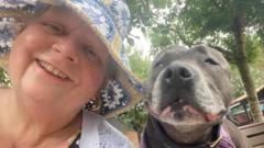 'My dog Gertie saved my life by helping to find my breast cancer'