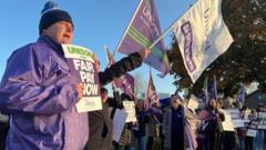 Primary schools close as strikes target Swinney's constituency