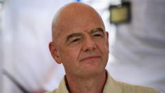 Infantino denies claims Uefa paid off alleged 'lover'