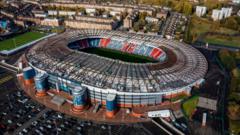 Hampden to host six matches at Euro 2028