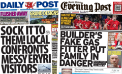 'Disgusting' scenes at Yr Wyddfa and builder's fake gas fitter