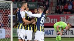 Edin Dzeko’nun 72. dakikada penaltıdan kaydettiği gol 