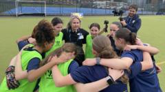 School footballers prepare for Wembley final