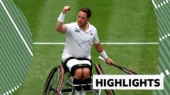 Hewett wins first Wimbledon singles title in straight sets