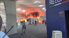 COP30 climate talks evacuated after fire breaks out