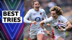 Watch best Red Roses tries from 2024 Six Nations