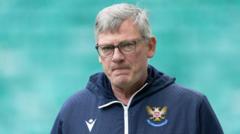 St Johnstone sack manager Levein