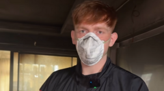 Angry Ginge tells of shock after fire at mum's home