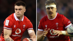 Wales bring in Roberts and Wainwright for England