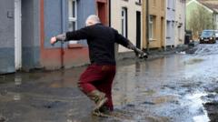 Fresh weather warnings amid Storm Bert clean-up