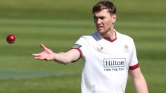 Lancashire start well at rain-hit Bristol