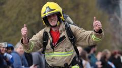 Marathon in firefighter kit will 'honour memories'