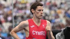 Heyward just misses out on mile medal in Glasgow