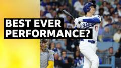 Three home runs & 10 strikeouts for superstar Ohtani