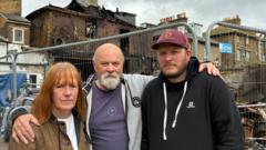 Family pledges to rebuild ski shop wrecked by fire