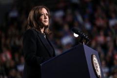 Kamala Harris yet to speak as Trump wins White House