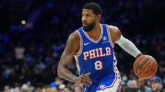 Philadelphia 76ers' George given 25-game drug ban