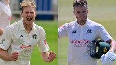 Pennington and Slater sign new Nottinghamshire deals