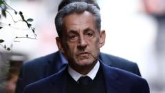 Former French president Sarkozy granted release from prison after three weeks