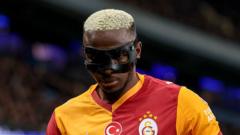 Why does Galatasaray’s Osimhen wear a mask?