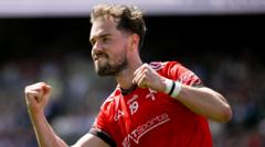 Fourteen-man Louth stun Monaghan in chaotic quarter-final