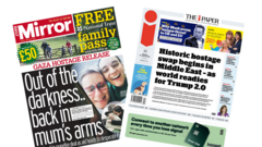 The Papers: 'Gaza hostages out' and 'world readies' for Trump