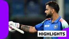 Composed Kohli shines as India beat Pakistan