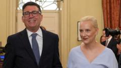 Who is Andy Burnham's wife, Marie-France van Heel?