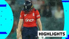 England heartbroken as Australia win rain-affected T20