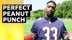 'Peanut' Tillman shows off the perfect 'Peanut punch'