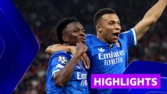 Mbappe scores four as Real Madrid defeat Olympiacos