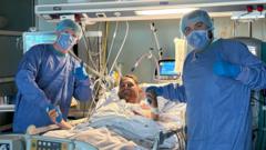 Rugby star held his own heart in his hands after life-saving surgery