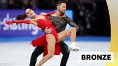 Fear & Gibson win GB's first world figure skating medal in 40 years