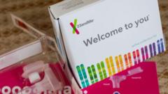 DNA testing site 23andMe files for bankruptcy protection