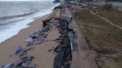 'Relief' as village celebrates £19.8m sea defence plan