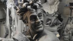 'Very funny' naked statue of Monty Python's Terry Jones to be unveiled
