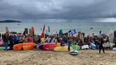 Cornwall joins Surfers Against Sewage protest