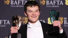 'Phenomenal' Bafta winner hailed an inspiration