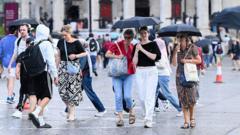 Rain to stop in time for weekend as sun returns