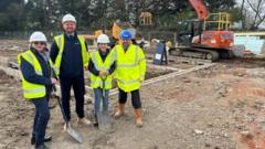 Work On New Village Homes Gets Under Way