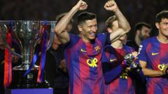 Lewandowski to leave Barcelona as 'mission is complete'
