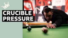How do players cope with pressure of the Crucible?