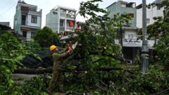 Typhoon Kalmaegi hits Vietnam after killing at least 114 in Philippines